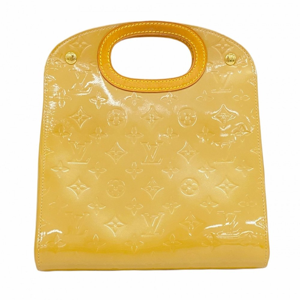 Louis Vuitton Handbag Vernis Maple Drive M91376 Noisette Ladies